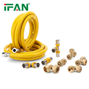 Sistema de <span class=keywords><strong>gas</strong></span> certificado IFAN AS-4176,8-2010 Manguera de línea de <span class=keywords><strong>gas</strong></span> <span class=keywords><strong>flexible</strong></span> de 1/2 pulgadas Tubo corrugado <span class=keywords><strong>para</strong></span> <span class=keywords><strong>gas</strong></span> natural y propano - Product Image 5
