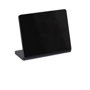 Pizarra acrílica pequeña y creativa pintada a mano, estante de exhibición de precio Vertical, etiqueta de precio borrable para tienda de té de la leche, pizarra de puesto - Product Image 1