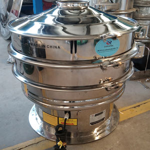 Pequeña pantalla vibratoria rotativa Equipo de clasificación y cribado de alta precisión Fácil de limpiar Admite Cambio rápido de pantalla - Product Image 3