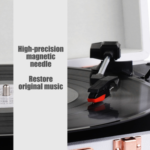 Magnético catrized toca disco vinilo VHS <span class=keywords><strong>mejor</strong></span> <span class=keywords><strong>tocadiscos</strong></span> altavoz música - Product Image 3