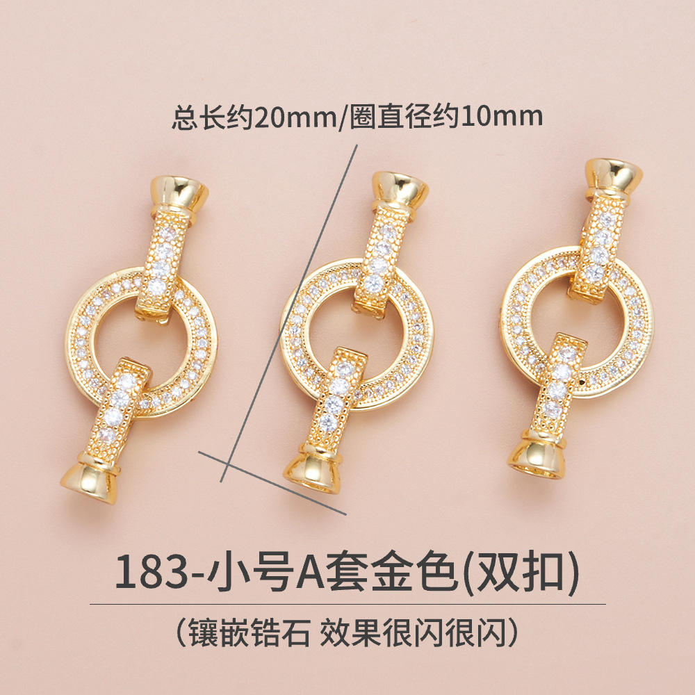 Tpj183-small gold 2 buckle