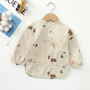 Bavoirs <span class=keywords><strong>pour</strong></span> bébés garçons et filles, bavoirs d'alimentation <span class=keywords><strong>pour</strong></span> enfants, <span class=keywords><strong>tablier</strong></span> à manches longues <span class=keywords><strong>pour</strong></span> tout-petits - Product Image 5