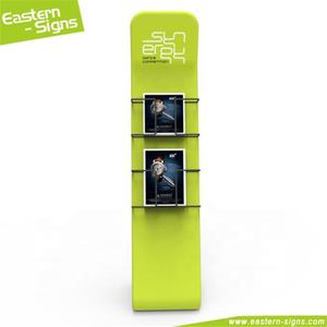 Affichage en aluminium <span class=keywords><strong>de</strong></span> haute qualité Zigzag porte-brochure clair <span class=keywords><strong>Document</strong></span> et littérature bannière <span class=keywords><strong>support</strong></span> catalogue étagère - Product Image 4