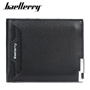 Baellerry Men's Short <b>Wallet</b> 4 Inch PU Leather Multi Card <b>Holder</b> Casual Everyday Use - Product Image 5