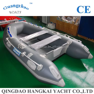 Bateau pneumatique rapide en aluminium de 3 m (10 pieds) avec plancher rigide, étanche, en PVC de 0,9 mm, pour la pêche, le sauvetage et le transport de plusieurs personnes - Product Image 6