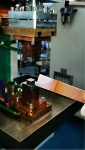 Soldadores de resistencia a presión, barra colectora de cobre, máquina de soldadura por difusión de polímero neumático-hidráulico - Product Image 6