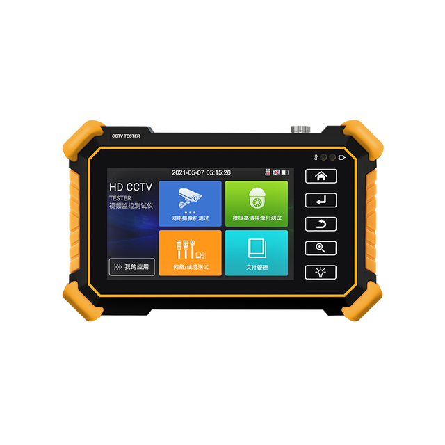 CCDCAM ET-IPC1910P 7 Inch Capacitive Touch Screen IP54 Waterproof 4K 8Mp IP Camera Tester Cable Scan POE Test Monitoring System
