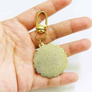 Chất Lượng Cao Kim Loại Quyến Rũ Nhà Máy Làm Cho Logo Của Riêng Bạn Tùy Chỉnh Anh Đào Quyến Rũ Kim Loại Cứng Men Móc Khóa - Product Image 4