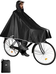 Impermeable Reflectante Personalizado para Ciclismo, Poncho <span class=keywords><strong>de</strong></span> <span class=keywords><strong>Lluvia</strong></span> para Bicicleta, Capas <span class=keywords><strong>de</strong></span> <span class=keywords><strong>Lluvia</strong></span> Ligeras, Compactas y Reutilizables para Adultos - Product Image 1