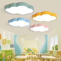 Lampu Plafon LED Modern Bentuk Awan untuk Kamar Tidur Anak, TK, dan Ruang Anak