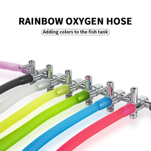 4*6Mm Regenboog Kleur Pvc Zuurstof Buis Kleurrijke Pees & <span class=keywords><strong>Aquarium</strong></span> Pomp Slang Gewijd Voor Aquaria & Accessoires - Product Image 4