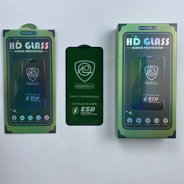 High Quality ESD OG Screen Protector for Cell Phones Tempered HD Anti-static Glass Screen Protector for Iphone 15 14 13 Pro Max