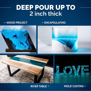 Factory Directly Selling Best Price Pure Epoxy <b>Resin</b> Dining Table DIY Cast Coating <b>Resin</b> Epoxy 2 to 1 - Product Image 3