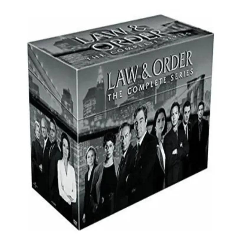 Yeni hukuk ve sipariş satın komple serisi 1-20 104DVD DVD kutu seti Film TV Show Film üreticisi fabrika kaynağı disk satıcı