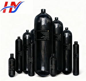 Cilindro de Gás de Fibra de Carbono para Paintball de Alta Pressão 0.3~1.1L, Venda Direta do Fabricante Hongyan, Popular - Product Image 3