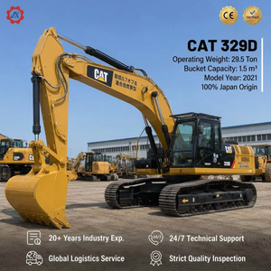 รถขุดตีนตะขาบ Caterpillar 329D มือสอง ราคาถูก น้ำหนัก 29 ตัน ชั่วโมงการทำงานต่ำ Cat 329D ขาย - Product Image 2