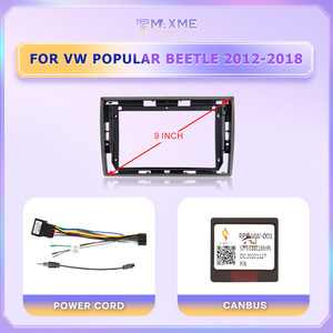 Marco de Radio para Auto de 9 Pulgadas <span class=keywords><strong>en</strong></span> Oferta, para VOLKSWAGEN <span class=keywords><strong>VW</strong></span> Popular Beetle, Pantalla Android, Reproductor de DVD, Kit de Marco para Instalar <span class=keywords><strong>en</strong></span> el Tablero - Product Image 6