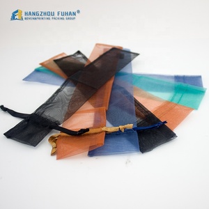 Tùy Chỉnh Đám Cưới Ủng Hộ <span class=keywords><strong>Organza</strong></span> Pouch Khuyến Mại Trang Sức <span class=keywords><strong>Organza</strong></span> Gift Bag Trắng In Dây Rút Lớn Tùy Chỉnh <span class=keywords><strong>Organza</strong></span> Bag - Product Image 3