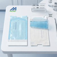 Rouleau de papier de dialyse médical enduit, fourni par l'usine, pour sachets auto-scellants, papier de stérilisation à l'oxyde d'éthylène pour emballage de seringues et de compresses de gaze