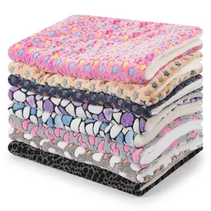 Washable Dog Bed Mat Dog Crate Pad Soft Fluffy Pet Kennel Beds Sleeping Mattress for Dogs