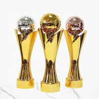 Trophées de ligue sportive personnalisés SE7, durables, en résine et métal, plaqués or/argent, gravure personnalisée, basketball, football, volley-ball