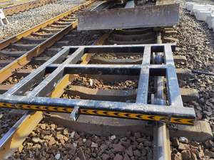 Zware Spoorwegtrolley Voor Het Vervoeren Van Dwarsliggers En Rails | Spooronderhoudsapparatuur | Railbouwwagen - Product Image 4