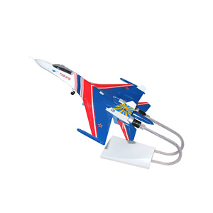 Modello di Aereo SU-27 1/70 31cm, Simulazione Artigianale per Appassionati di Aviazione - Product Image 1