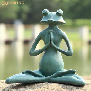 Sculpture grenouille en bronze coulé zone de démonstration bureau de vente communauté <span class=keywords><strong>petite</strong></span> sculpture sculpture personnalisation - Product Image 5