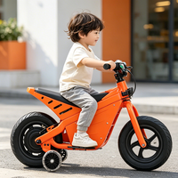 Moto électrique pour enfants certifiée CE, batterie lithium 24V, avec protection de chaîne de sécurité, pour des aventures amusantes dans le jardin
