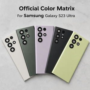 Boîtier arrière pour Samsung Galaxy S23 Ultra, couvercle de batterie, coque de remplacement pour S23 Ultra, vitre arrière avec objectif de caméra - Product Image 2