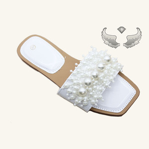 Sandalias de Mujer de Alta Calidad, Modernas, Casuales, con Perlas, Transpirables, Resistentes al Desgaste, Ligeras, con Punta Abierta, Cómodas - Product Image 5
