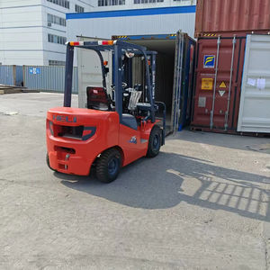 رافعة شوكية ديزل من 2-5 طن من مصنع هيلي مباشرة، بثلاثة أعمدة جانبية ومحرك جانبي، معتمدة من CE، صديقة للبيئة وقوية لأعمال اللوجستيات - Product Image 1