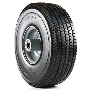 ยางตัน 3.50-4 ล้อโฟม PU พร้อมจุดเติมจาระบี สำหรับรถอเนกประสงค์ในสวน - Product Image 3