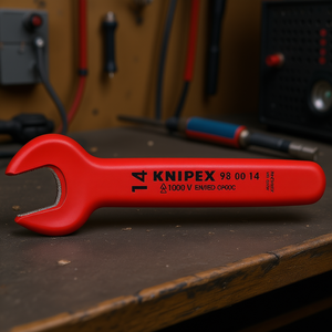 Llave de boca abierta Knipex de 14 mm, aislada, 1000 V, fabricada en Alemania - Product Image 3