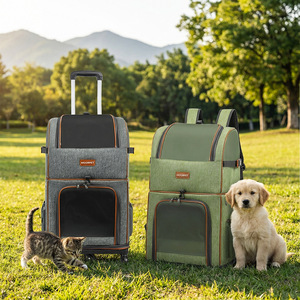 Tas Jinjing Hewan Peliharaan Lapis Ganda Polyester Langsung dari Pabrik untuk Kucing dan Anjing, Tas Plastik Portabel dan Bernapas untuk Kotoran Kucing - Product Image 1