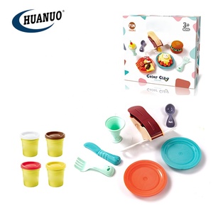 Juego de juego de simulación de plastilina de colores, 6 latas (2 onzas) con juego de arcilla para herramientas de juego para ni - Product Image 2
