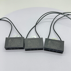 <span class=keywords><strong>Condensateur</strong></span> à film polypropylène Hongye CBB61 250V-500V pour ventilateur d'extraction / hotte aspirante / démarreur de moteur AC - Product Image 2