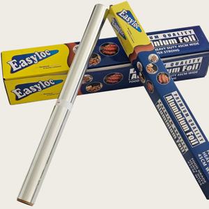 Food-Grade Aluminum <strong>Foil</strong> Small Roll Baking <strong>Paper</strong> with Coating Environmentally Friendly and Hygienic Free Samples Available - Product Image 3