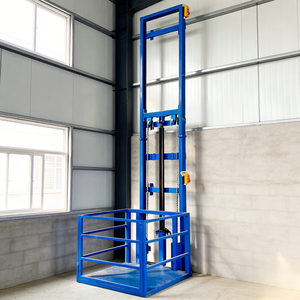 Instalasi Mudah Lift Kargo Hidrolik 1000kg CE 1 Ton Elevator Barang Elektrik Penggunaan Dalam & Luar Ruangan - Product Image 1
