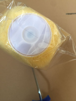 Set Rol Cat Busa Kuning Pabrik Cina dengan Braket Model Sangkar Burung untuk Dinding Interior dan Kerajinan