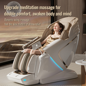 El Mejor Sillón de Masaje de Cuerpo Completo Sofá Inteligente de Gravedad Cero Masajeador Corporal Eléctrico 4D para Negocios Sillón de Masaje 4D - Product Image 1