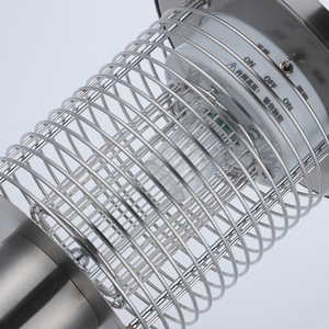Lámpara solar antimosquitos de 60*21 cm, de acero inoxidable, para exteriores, impermeable, con trampa LED para insectos, para jardín y patio. - Product Image 2