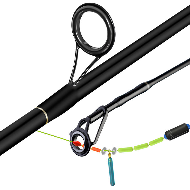1.8m 2.1m Freshwater Fiberglass Spinning Fishing Rod Set Reel Combo ...