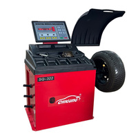 Machine d'équilibrage dynamique de pneus de voiture CHIGUNG, entièrement automatique, équilibreur infrarouge, affichage numérique, 220 tr/min, 250W, entretien automobile, roue