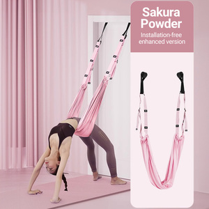 Ceinture de tension pour Yoga Aérien, pour exercices de Yoga inversé et étirements de la taille, accessoire d'entraînement de yoga, hamac de yoga - Product Image 4