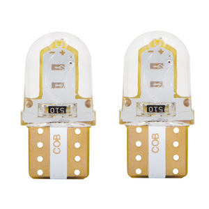 Luz LED T10 W5W COB de 4 núcleos de silicona, tipo corto, para coche, luz de matrícula, luz pequeña para coche. - Product Image 3