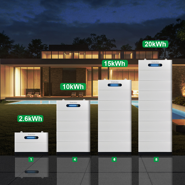 Smart Tuya 4G 10KW 51.2V 104Ah Stackable Modular Lithium Ion LiFePO4 Battery Home Solar Energy System Energy Storage Battery