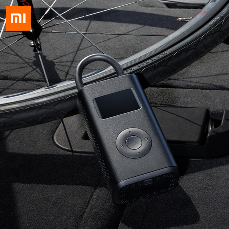 Беспроводное Автомобильное зарядное устройство Xiaomi Mi 20 Вт, портативный умный электрический воздушный насос, цифровой насос давления в шинах, автомобильный воздушный насос Xiaomi