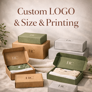 Caja de Envío de Cartón Corrugado para Sudaderas, Caja de Correo con Cierre Automático, Flauta B, Logotipo Personalizado, Venta al por Mayor - Product Image 4