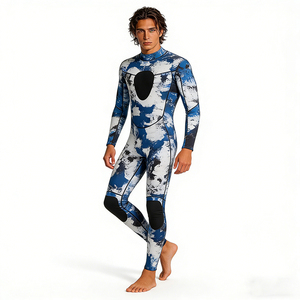 Combinaison de plongée pour homme en néoprène camouflage de haute qualité, imprimé camouflage, pour la pêche <span class=keywords><strong>au</strong></span> <span class=keywords><strong>harpon</strong></span> en haute mer - Product Image 1